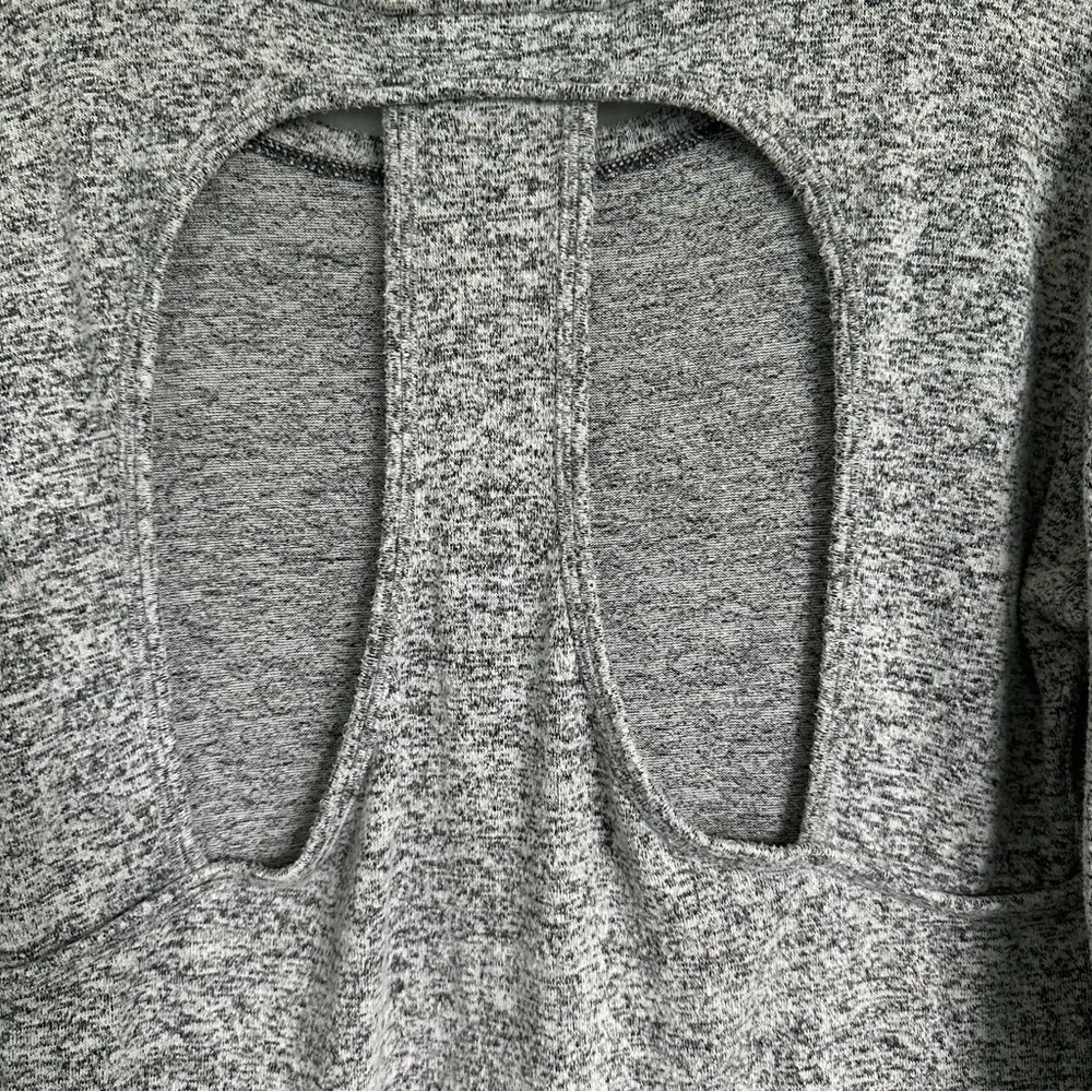 Athleta Luxe Cutout Pose Long Sleeve Sweater